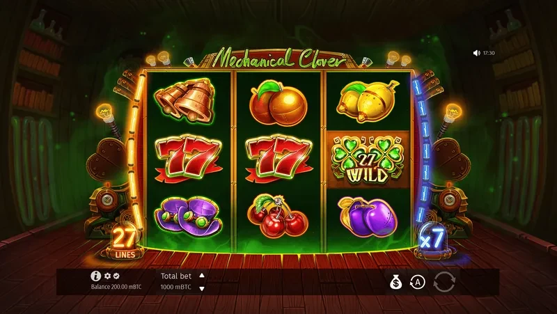 云顶国际Microgaming蒸汽朋克风格老虎机界面